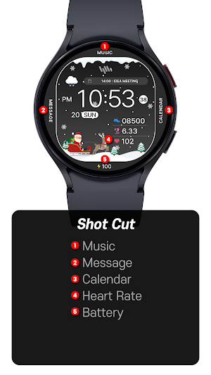 SamWatch Digital Winter Screenshot 2