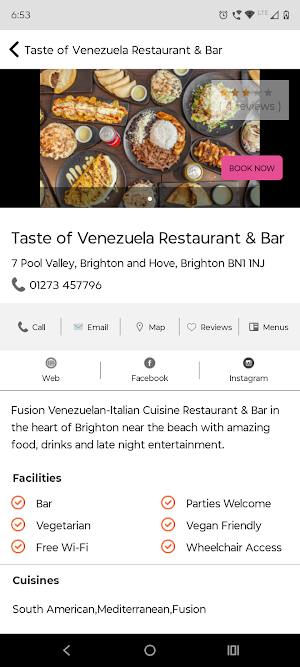 TasteOfVenezuela Screenshot 2