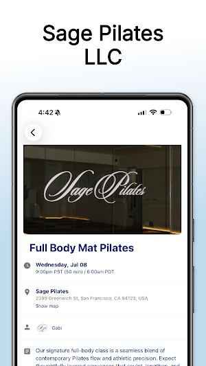 Sage Pilates LLC Screenshot 3