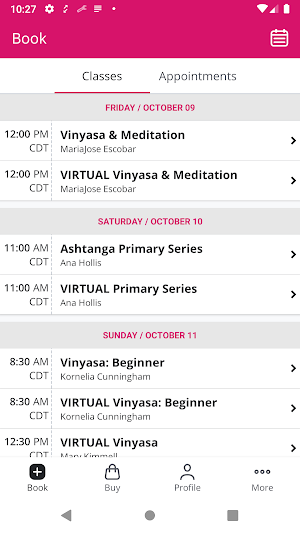 Yoga Shala of San Antonio Screenshot 1