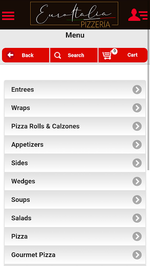 Euroitalia Pizzeria Screenshot 3