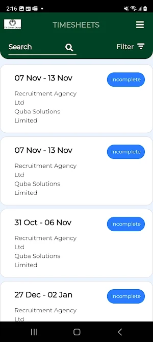 TM Green Group Screenshot 1