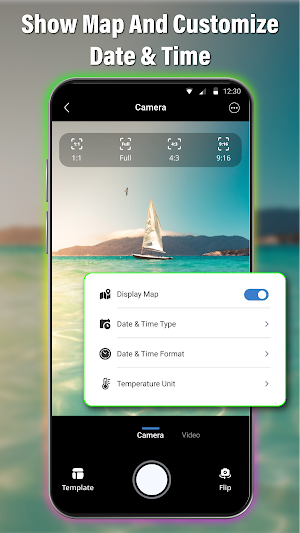 GPS Camera & Time Stamp Screenshot 1