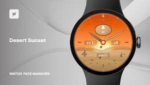 Desert Sunset Watch Face Screenshot 0