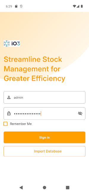 Io3 ERP Inventory Apps Screenshot 0