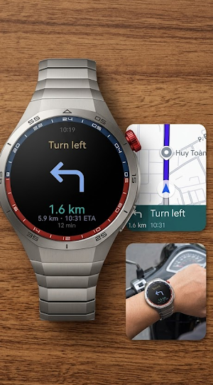 NaviCast - Maps for Smartwatch Screenshot 3