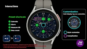 JW112 jwstudio watchface Screenshot 2