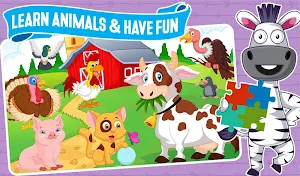 Kids Puzzle - Animals Puzzle Game Screenshot 2
