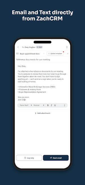 ZachCRM Screenshot 3