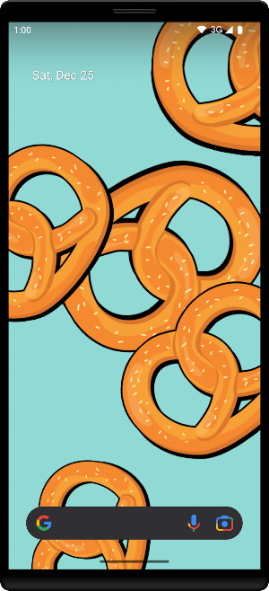 Pretzels Live Wallpaper Screenshot 0