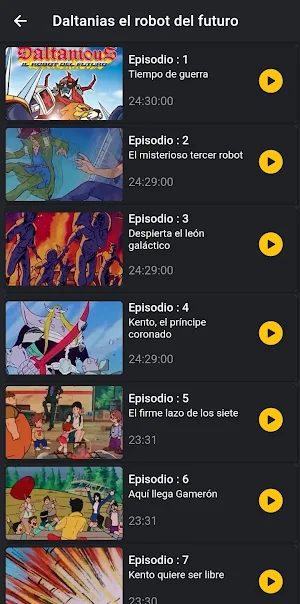 TVretro - movies and series Screenshot 2