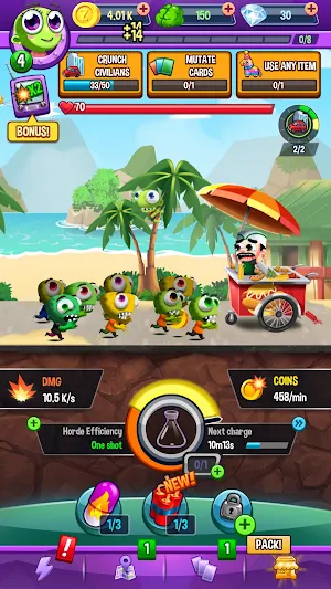 Idle Rush : Zombie Tsunami Screenshot 0