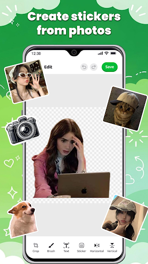 Photo stickers: Sticker maker Screenshot 1