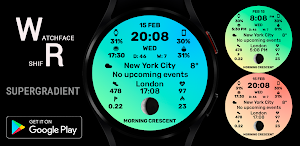 SuperGradient Watch Face Screenshot 0