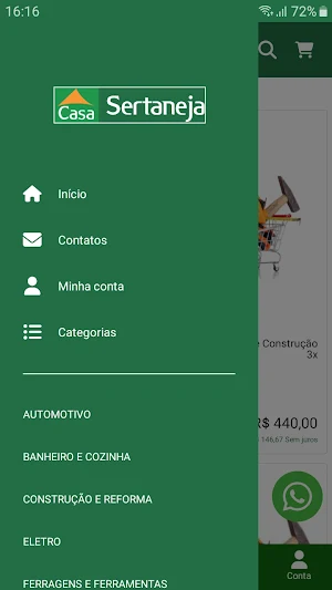 Casa Sertaneja App Screenshot 1