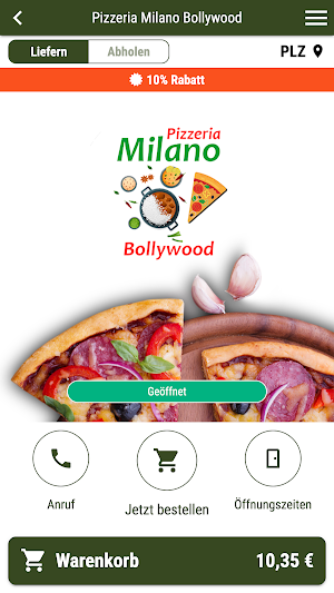 Pizzeria Milano Bollywood Screenshot 0