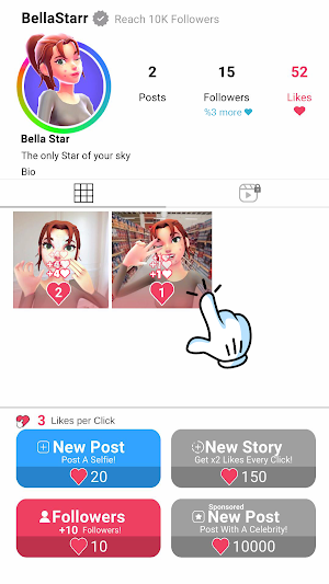 Influencer Clicker Screenshot 1