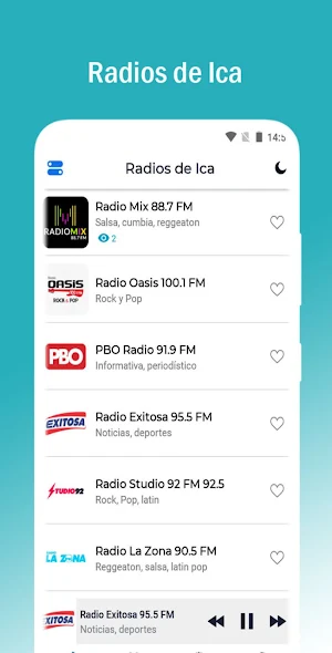 Radios de Ica Screenshot 2