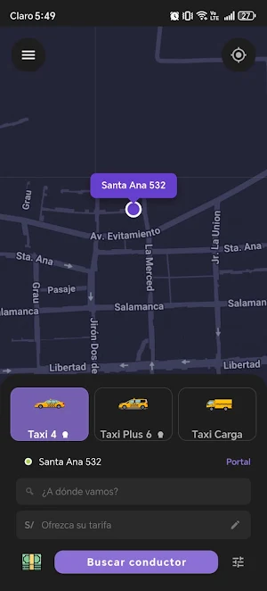 Baloo Taxi App Screenshot 0
