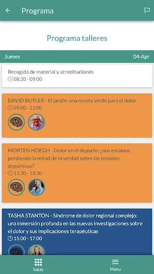 VI Congreso Fisio y Dolor Screenshot 2