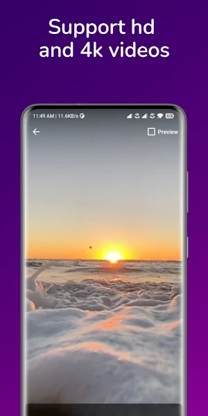 Video live wallpaper maker Screenshot 2