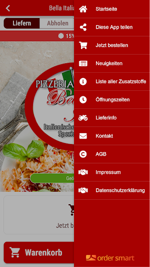 Pizzeria Bella Italia Screenshot 2