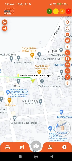 Tecno Gps Chile Screenshot 3