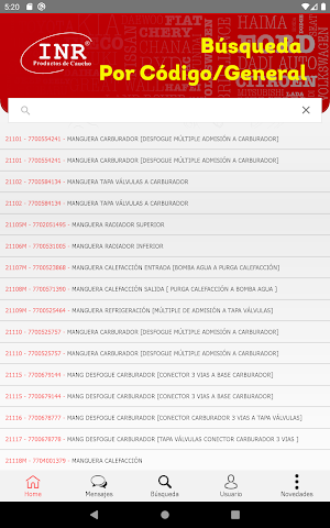 INR - Inversiones Reinoso y Cia Ltda Screenshot 3