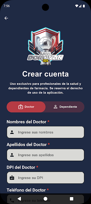 Liga Donovan 2026 Screenshot 1