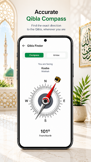 Quran, Aalim AI, Prayer, Qibla Screenshot 3