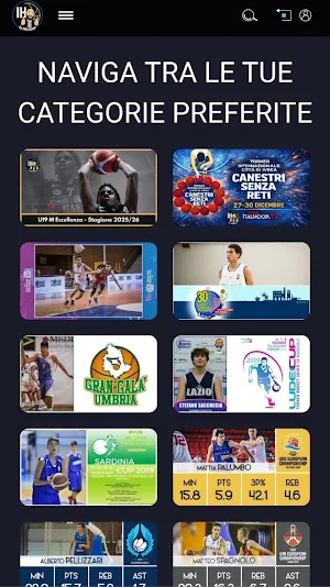 Italhoop TV Screenshot 1