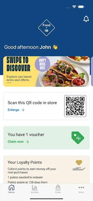 Food at IM Screenshot 2