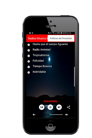 Radio Musica Boleros Screenshot 1