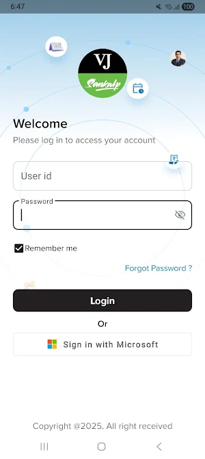 VJ Employee Hub Screenshot 0