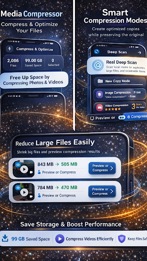 RecoverX: Cleaner & Vault Screenshot 2