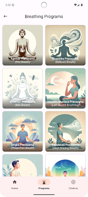 Pranayama : Breathing Exercise Screenshot 3