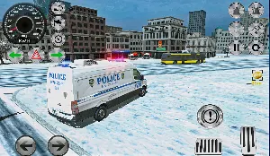 US 911 Police Van Car Driving : Police Games 2022 Screenshot 1