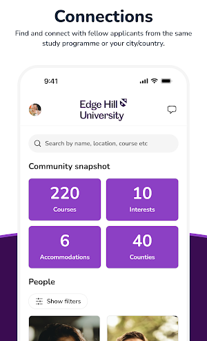 Edge Hill CampusConnect Screenshot 2