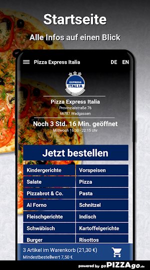 Pizza Express Italia Wadgassen Screenshot 1