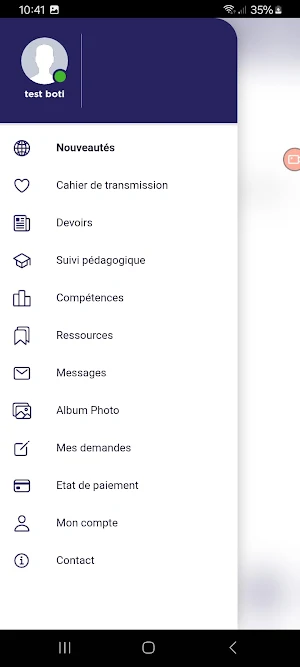 Groupe Scolaire Belvédère Screenshot 2