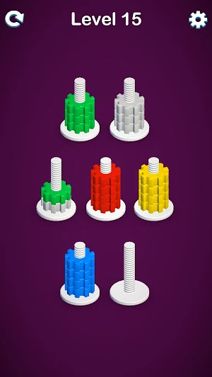 Nuts Bolt Sort & Match Puzzle Screenshot 3