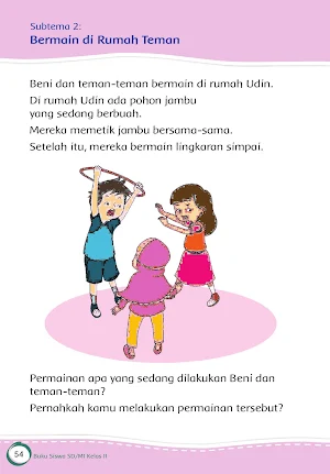 Buku Kelas 2 Tema 2 K13 Screenshot 3