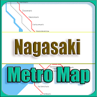 Nagasaki Japan Metro Map Offline