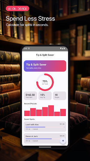 Tip & Split Saver Screenshot 2
