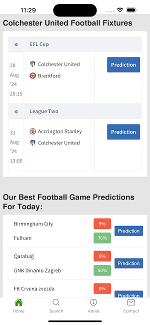 Soccer Predictions Today Screenshot 3