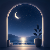 Midnight room