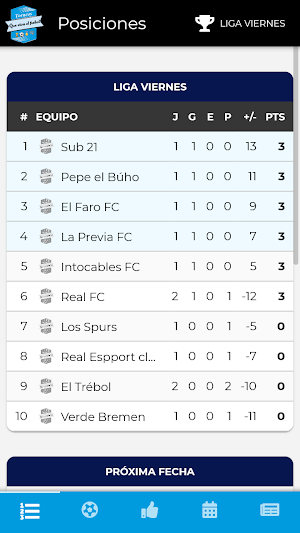 Torneos Que Viva El Fútbol Screenshot 0