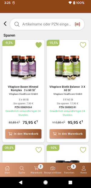 Vitaplace - Gesundheit & Natur Screenshot 1