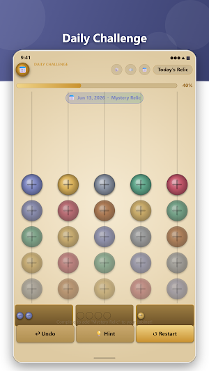 Screw Sort: Antique Fixer Screenshot 0