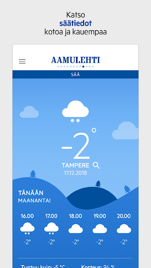 Aamulehti Screenshot 2